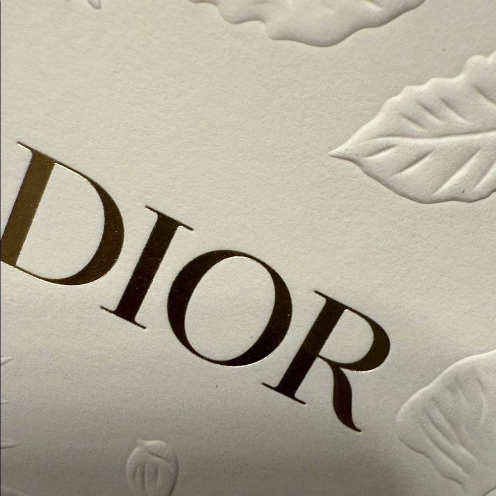 Dior Cream and Gold Embossed Journal - Picture 5 of 7